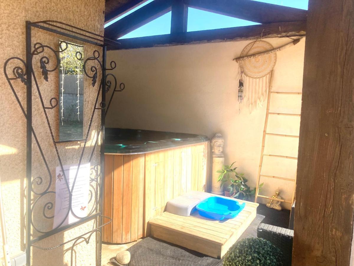 Villa 110M2, 7 Pers, Jacuzzi , 3 Chambres, Terrain Clos Et Arbore 2500M2 Trèbes Exterior foto